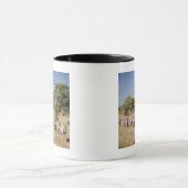 Abweichen Zebra, Tansania Tasse (Zentrum)