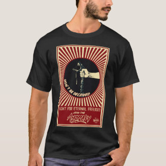 "Abweichung" des schwarzen T - Shirt der