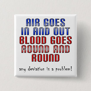 Abweichung ist ein Problem Funny Button Abzeichen-