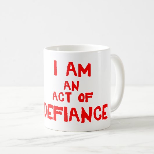 Abweichung (LGBT-Transgender) Kaffeetasse (VorderseiteRechts)