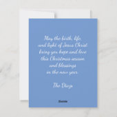 Abwesend in einer traditionellen Karte (Rückseite)