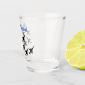 Abwesende Freunde Shot Glass F4 Schnapsglas (Rechts)