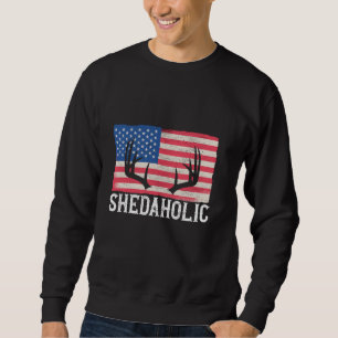 Abwurfjagd Schuppen Sammler Geweihjagd  1 Sweatshirt