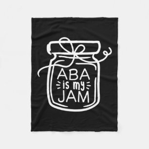 Aby ist mein Jam Autismus Bewusstsein Fleecedecke