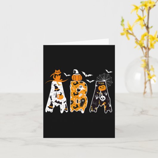 Aby Therapeut Halloween Kostüm Rbt Future Bcby Sp Karte (Gelbe Blume)