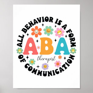 Aby Therapist Verhaltensanalyst Autismus Therapie  Poster