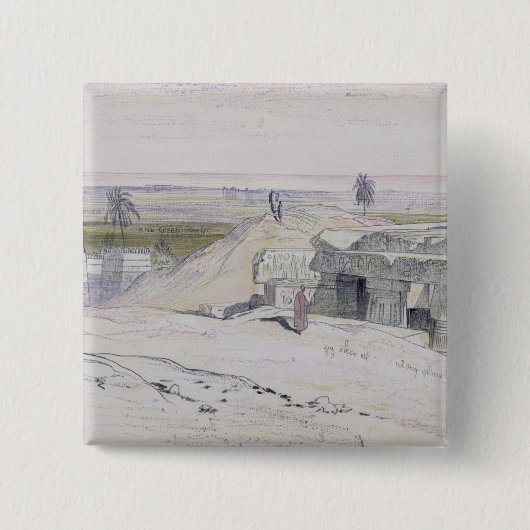Abydus, 1pm, am 12. Januar 1867 (Tinte und Button (Vorderseite)