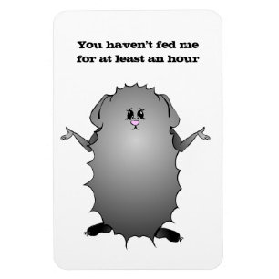 Abysinianische Guinea Schweinefleisch Redewendunge Magnet