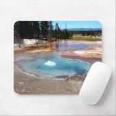 Abyss Pool Hot Springs Yellowstone Nationalpark Mousepad (Mit Mouse)