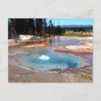 Abyss Pool Hot Springs Yellowstone Nationalpark