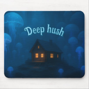 Abyssal Cabin Jellyfish Mousepad