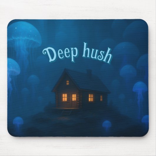 Abyssal Cabin Jellyfish Mousepad (Vorne)