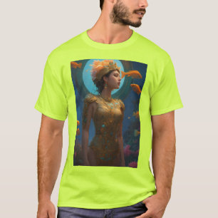 Abyssal Elegance: Tauchen Sie in die verzauberten T-Shirt