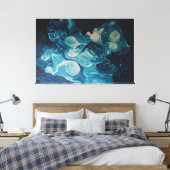 Abyssal Flow Leinwanddruck (Insitu (Schlafzimmer))