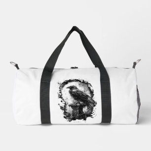 Abyssal Gaze Heavy Metal Raben-Schädel-Tasche Duffle Bag