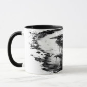 Abyssal Gaze Heavy Metal Raven Skull Tasse (Links)
