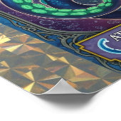 Abyssal Luminary Trading Card Poster (Ecke)
