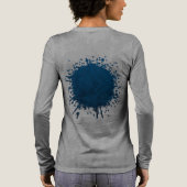 Abyssal Stille Tri-Blend Shirt (Rückseite)