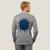 Abyssal Stille Tri-Blend Shirt (Voller Rücken)