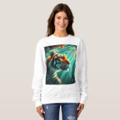 Abyssal Stripes Sweatshirt (Vorne ganz)