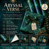 Abyssal-Verse Geschenkpapier Set