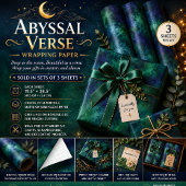 Abyssal Verse Geschenkpapier Set
