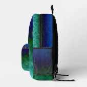 Abyssaler Vers Bedruckter Rucksack (Rechts)