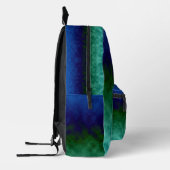 Abyssaler Vers Bedruckter Rucksack (Links)