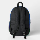 Abyssaler Vers Bedruckter Rucksack (Rückseite)