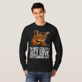 Abyssinian  Abyssinian cat  Abyssinian mom T-Shirt (Vorne ganz)