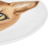 Abyssinian Cat 3D Inspiriert Schneidebrett (Ecke)