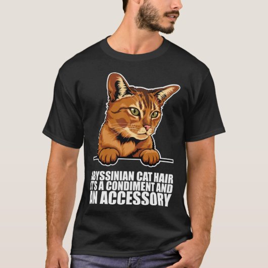 Abyssinian cat Abyssinian Abyssinian kitten 6 T-Shirt (Vorderseite)
