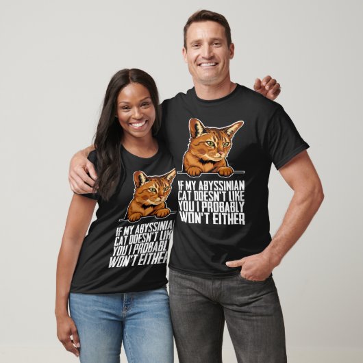 Abyssinian cat Abyssinian Abyssinian kitten T-Shirt (Unisex)