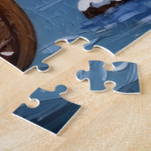 Abyssinian Cat Christmas Boat Holiday Puzzle (Seite)