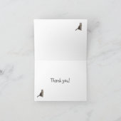 Abyssinian Cat Danke-Card Feiertagskarte (Innenseite)