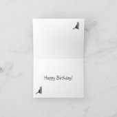 Abyssinian Cat Geburtstagskarte Feiertagskarte (Innenseite)