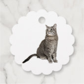 Abyssinian Cat Geschenkanhänger (Rückseite)