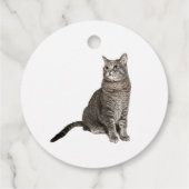 Abyssinian Cat Geschenkanhänger (Rückseite)