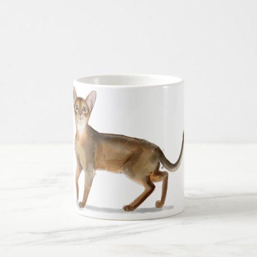 Abyssinian Cat Kaffeetasse (Mittel)