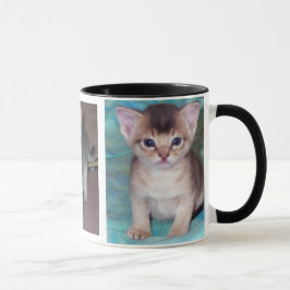Abyssinian Cat Kittens Tasse