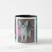 Abyssinian Cat Kittens Tasse (Zentrum)