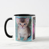 Abyssinian Cat Kittens Tasse (Links)