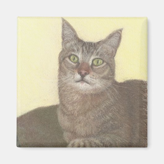 Abyssinian Cat Magnet (Vorne)