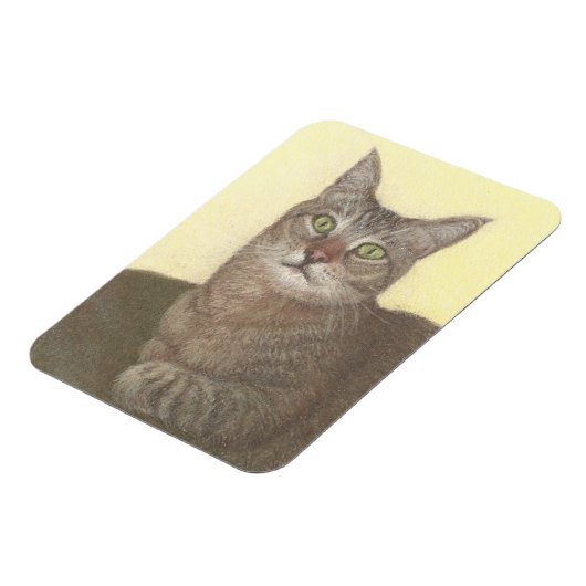 Abyssinian Cat Magnet (Linke Seite)