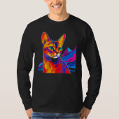 Abyssinian Cat Mountain T-Shirt (Vorderseite)