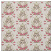 Abyssinian Cat Rose Stoff (Muster)