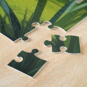 Abyssinian Cat Spring Flowers Malerei Puzzle (Seite)