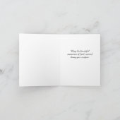 Abyssinian Cat Sympathy Card Karte (Innenseite)