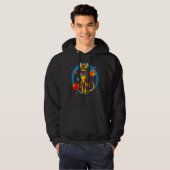 Abyssinian Cat Universe Science Hoodie (Vorne ganz)