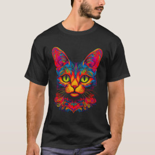 Abyssinian Chat Art T-Shirt